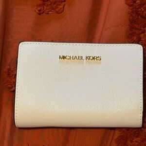 Michael Kors White Wallet